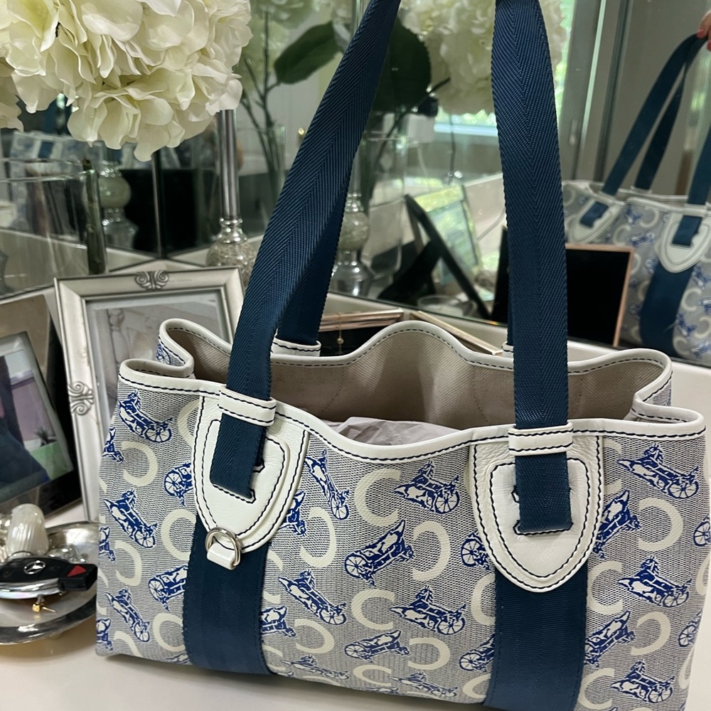 Authentic Celine Macadam Triomphe Tote